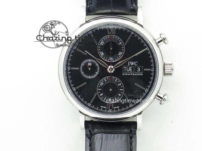 MIROTIME 0313 Portofino 37mm RG V7F 1:1 Best Edition Gray Dial on Deep Brown Leather Strap A SunProtective 7090